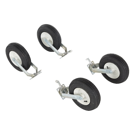 Vestil ALUM GANTRY CRANE PNU RETRO LOCK CASTERS, PK4 AHA-PNU-RF